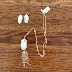 Kendra Scott Earring and Necklace Set